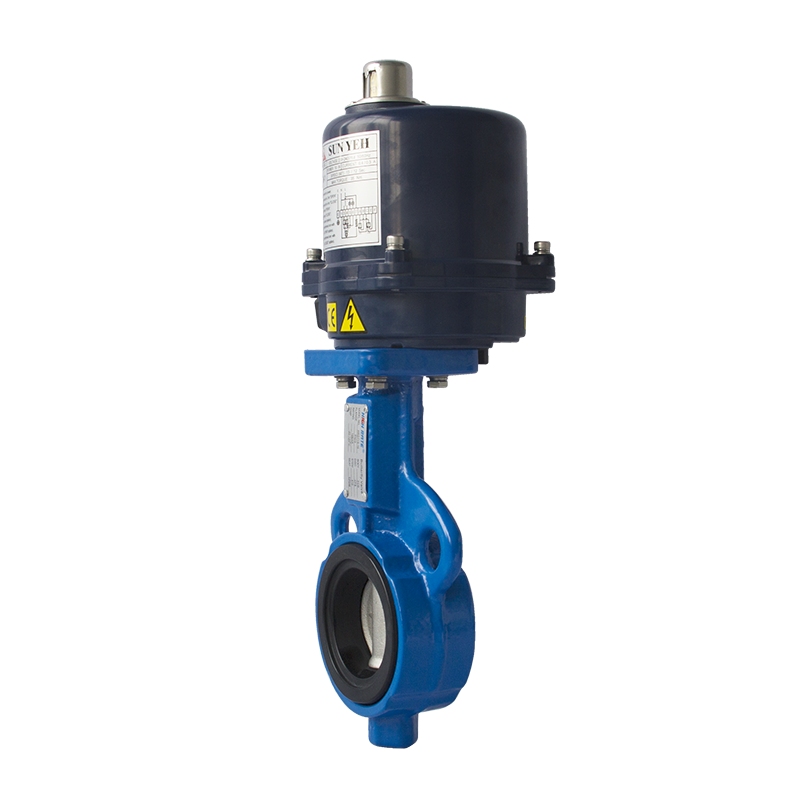 SUNYEH電動對夾蝶閥/碳鋼 SUNYEH電動對夾蝶閥/碳鋼